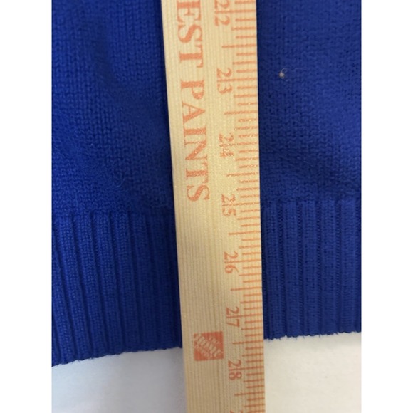 Polo Ralph Lauren Men's Blue 1/4 Zip Sweater Pullover Long Sleeve Size XL - Picture 6 of 15